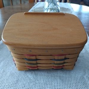 Longaberger recipe basket 1998